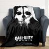 1 шт. Плед Call of Duty, мягкий, удобный, с цифровой печатью, всесезонный, многоцелевой, вязаный, для кровати, офиса, дивана, домашний декор