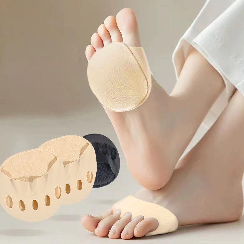 1 пара метатарзальных подушечек для передней части стопы, подушка, невидимые носки, многоразовые носки-половинки для высоких каблуков для женщин, мужчин, аксессуары для обуви