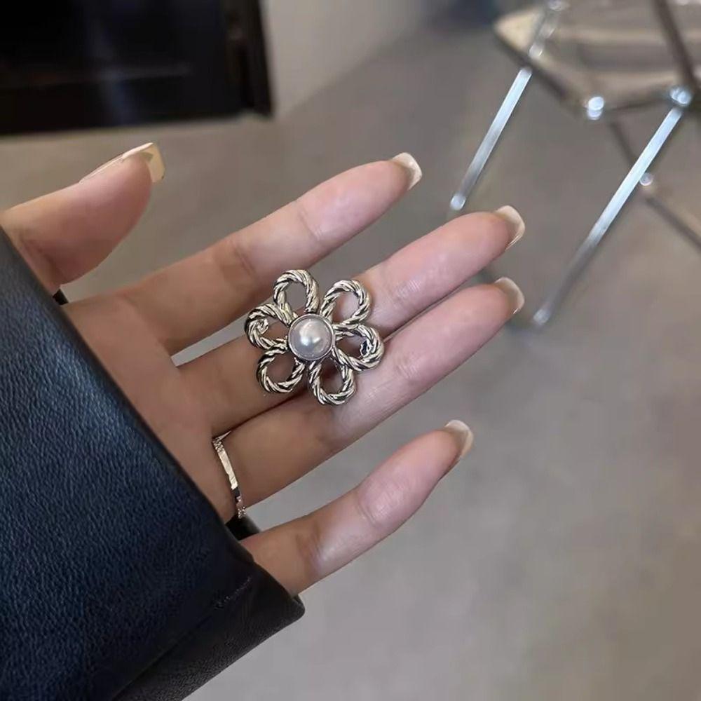 Button Clasps Flower Pants Button Tightener Zinc Zinc Alloy Jean Buttons for Loose Jeans Party