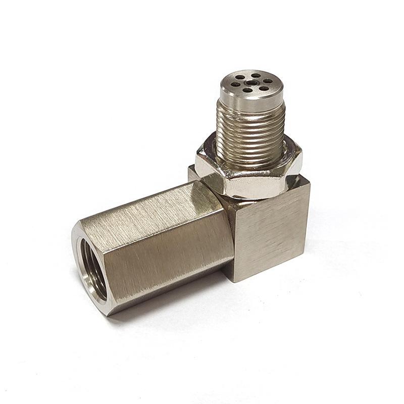 Car modification accessories 90 degree car sensor adapter connector M18 oxygen sensor car 90 degree connector