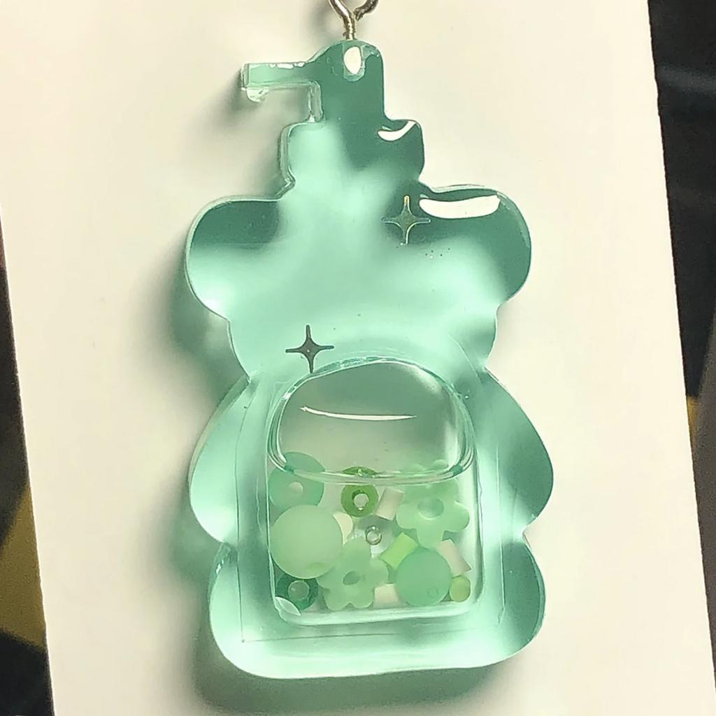 Форма для литья из смолы «Зыбучие пески», Форма-шейкер для Resin Art, Полая силиконовая форма «Кристалл», Форма для кулона из эпоксидной смолы, Форма для брелока из смолы