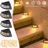 NEW Solar Step Lamp Outdoor Home Garden Staircase Patio Lights Steps Walkway Lights Solar Lamp Outdoor LED Decorative Lights