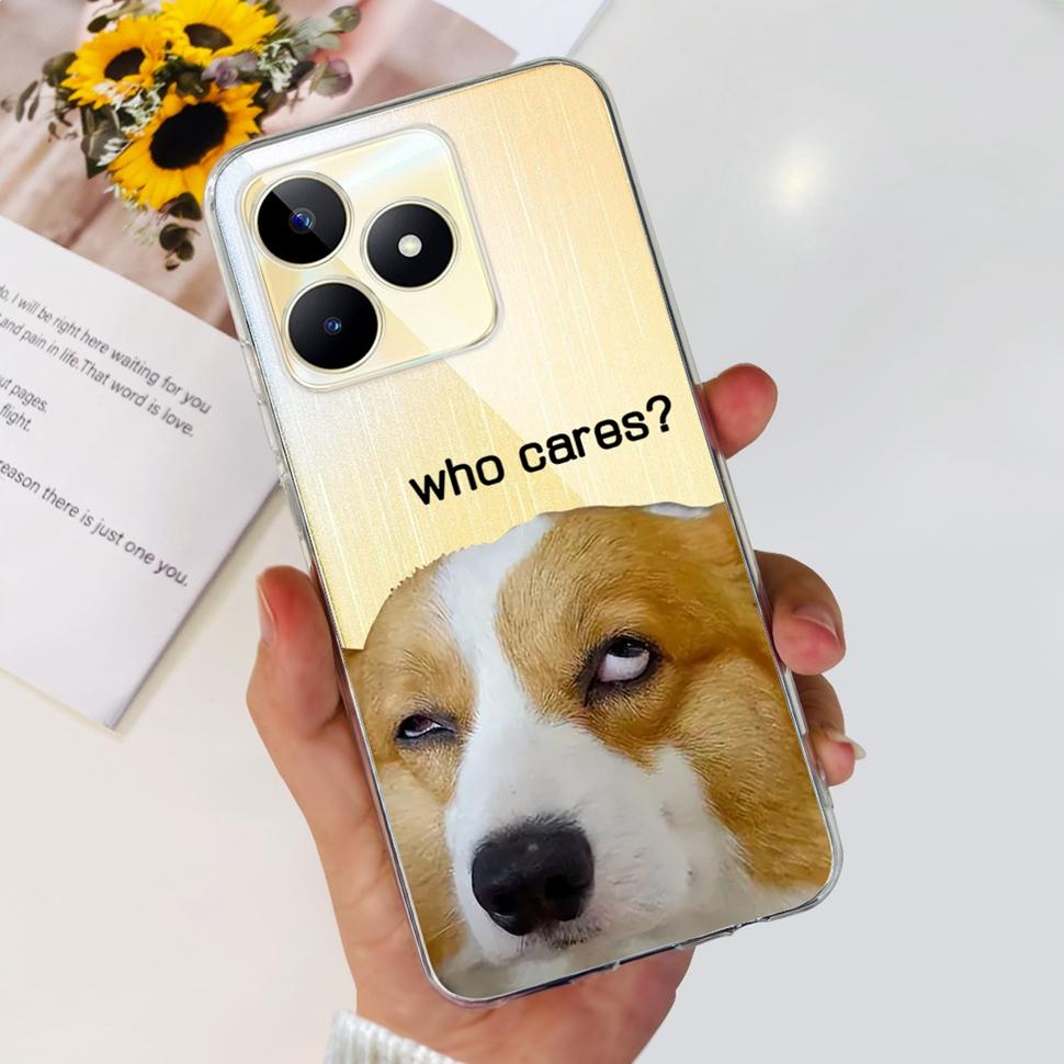 For Realme Note 50 Cases RMX3834 Colorful Painted Cover Soft Silicone Phone Cases For Oppo Realme Note 50 Note50 TPU Fundas