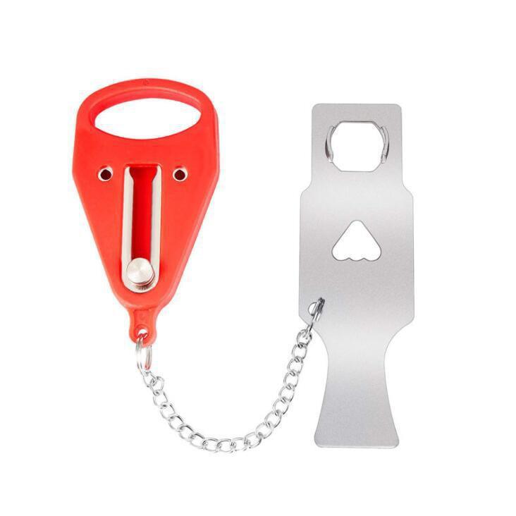 Smart Anti-Theft Door Stopper Alarm for Travel and Home Safety