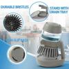 Multifunctional Pressing Cleaning Brush 2 In 1 Soap Dispensing Palm Brush for Cleaning Pan Dish Bowl Kitchen Scrub Brushes Kitchen Tools