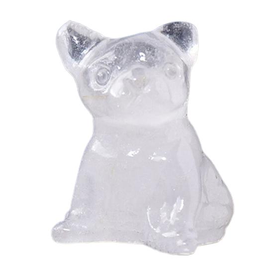 Статуя французского бульдога, очаровательный дизайн, гладкая поверхность, искусственные кристаллы розового кварца, целебные камни, статуя собаки, секс-одежда для взрослых