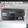 JBCR1 For Mercedes Benz AMG Car Sun Visor Organizer Multi-Pocket Accessories Car Decal W214 W205 W204 W206 W213 W212 W211 W222 W221 W1
