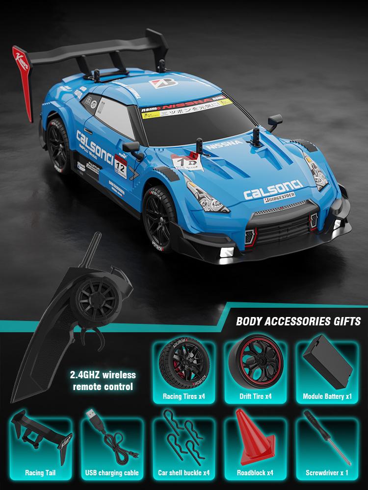 4WD Радиоуправляемая дрифт-машина 1/14 Радиоуправляемые гоночные машины 50 км/ч Высокоскоростной электрический гоночный автомобиль для детей Игрушки для мальчиков Подарки детям