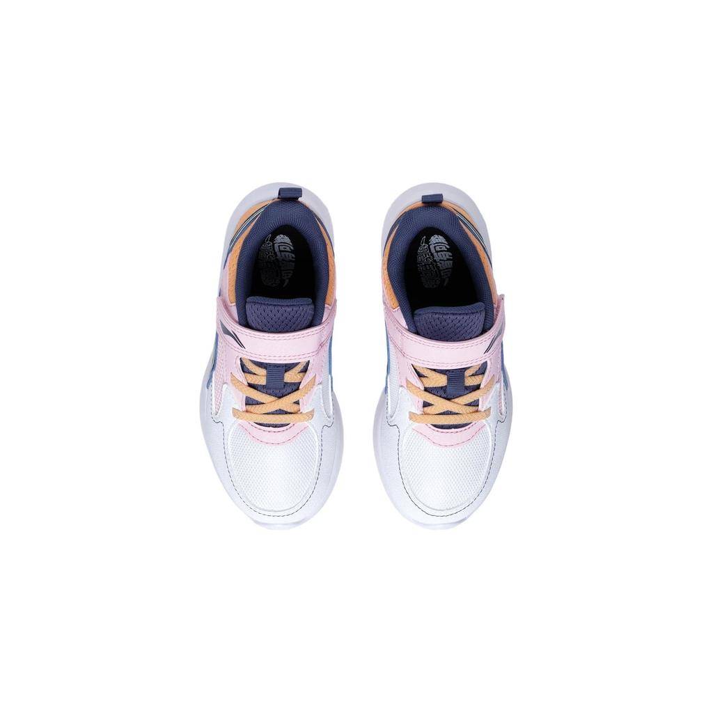 LiNing Lingyue 3.0 прочные дышащие спортивные повседневные туфли детские кроссовки белые синие YKNT022-2