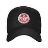 Custom Punk Tunisia Soccer Football Baseball Cap for Women Unisex Breathable  Dad Hat Sports