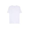 Emporio Armani EA7 Весна/Лето 2024 Однотонная футболка с круглым вырезом и коротким рукавом с нашивкой-логотипом Мужская одежда Белый 3DPT31-PJRGZ-1000