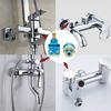 Ceramic Cartridge for Faucet Hot Cold Water Mixer Handle Repair Part Suitable for Kitchen Bathroom Shower Tap