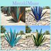 Agave Modern Art Garden Decor Plant Ornament For Outdoor Landscaping