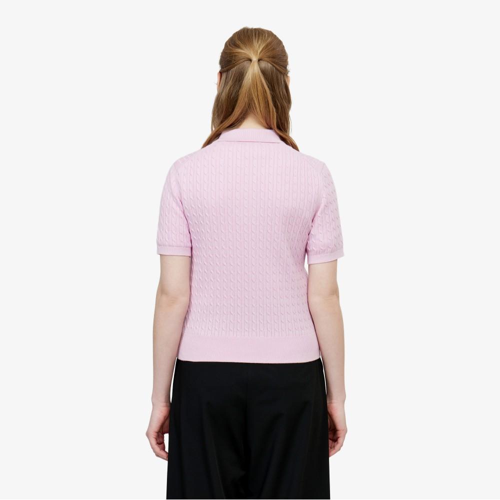Lacoste Женский свитерок-поло с косами PF607E-56GZ4H