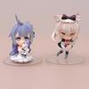 Azur Lane Единорог и Харман ПВХ Коллекционные Фигурки для Фанатов Аниме