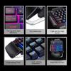 One-Handed Mechanical Gaming Keyboard Rgb Backlit Portable Mini Gaming Keypad