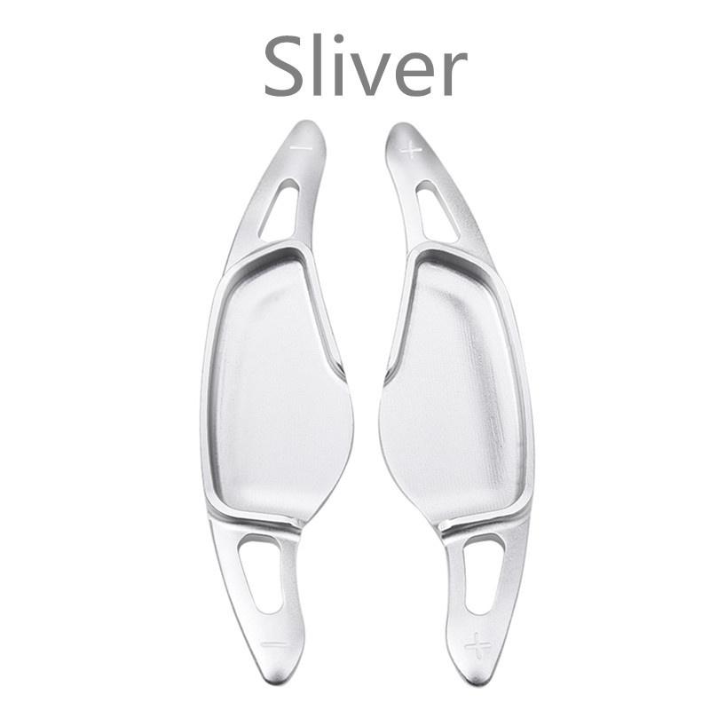 2Pcs Aluminium Steering Wheel Extension Paddle Shift Trim For BMW 5 Series G30 G38 7 G11 G12 X3 G01 X4 G02 M5 F90 2017 2018