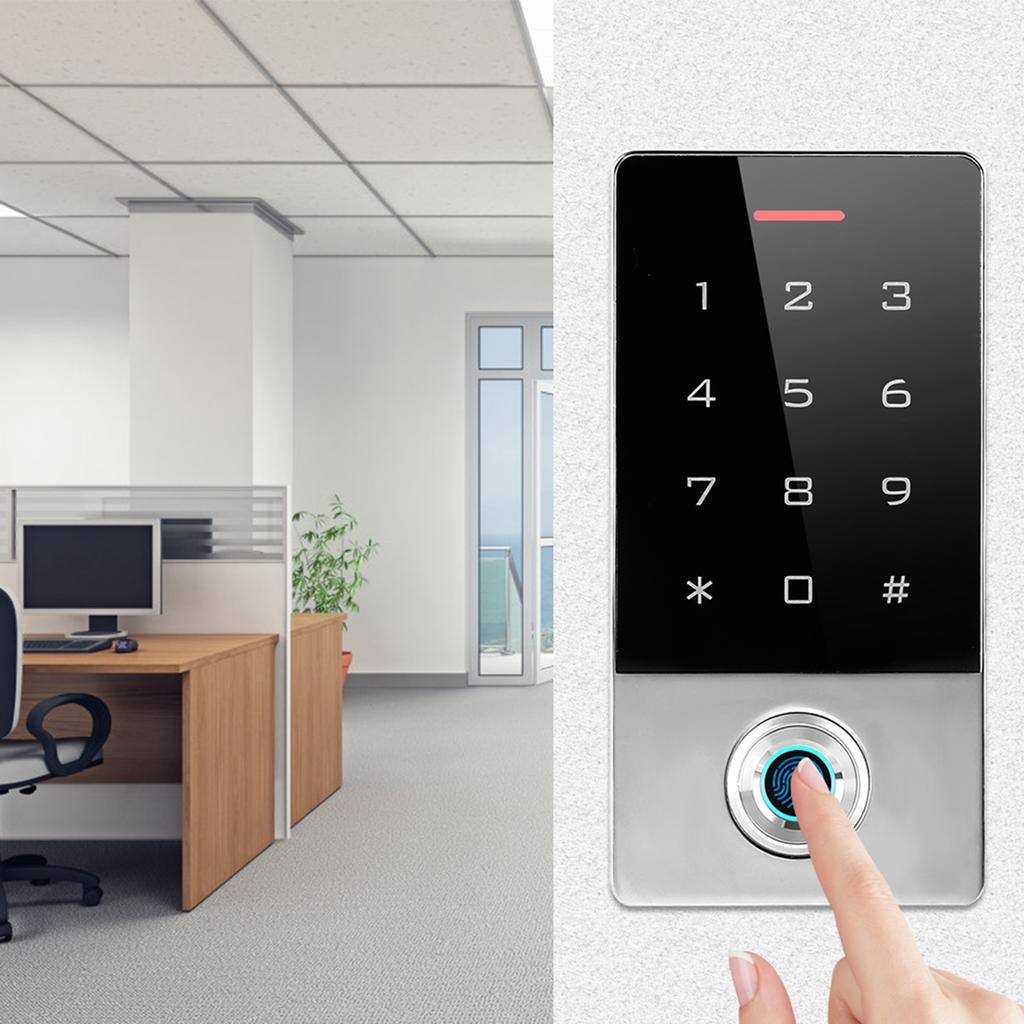 Metal Fingerprint Access Control Machine ID Card Password WIFI