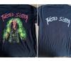Футболка Twisted Sister 2-сторонняя черная Унисекс Мужская Женская S-2345XL Унисекс Футболка