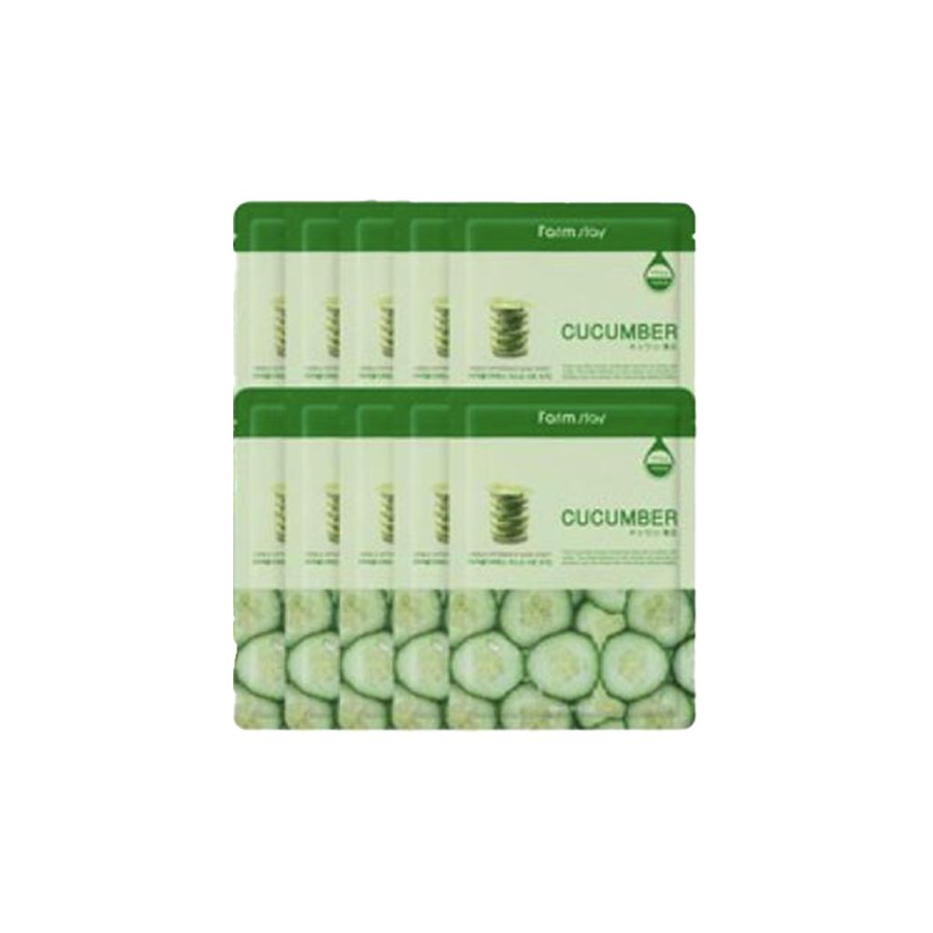 FARM STAY Маска Visible Difference Pack с огурцом, 23 мл (3 варианта)