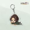 Attack on Titan Anime Acrylic Keychain, Creative School Bag Pendant Ornament Wholesale