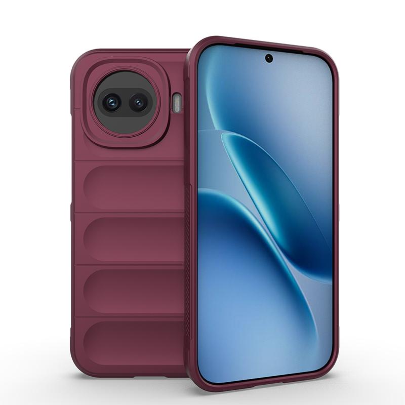 Для vivo iQOO Z11 Turbo Чехол iQOO Z11 Turbo Чехол-бампер Ударопрочный Защитный чехол из ТПУ с защитой от отпечатков пальцев для iQOO Z11 Turbo