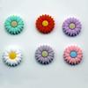 Силиконовые бусины в виде цветка ромашки для изготовления украшений своими руками и браслетов-прорезывателей для зубов для младенцев