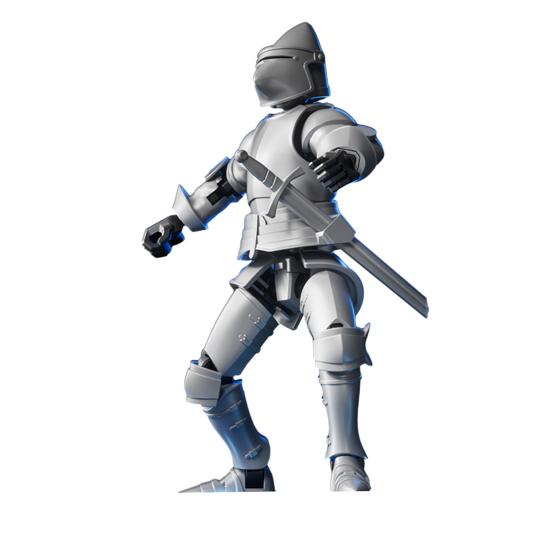 Armor Knight Action Figure with Accessories Movable Joints 3D Printed Medieval Warrior Soldier Model Toy Stress Relief Articulated Dummy Decoration