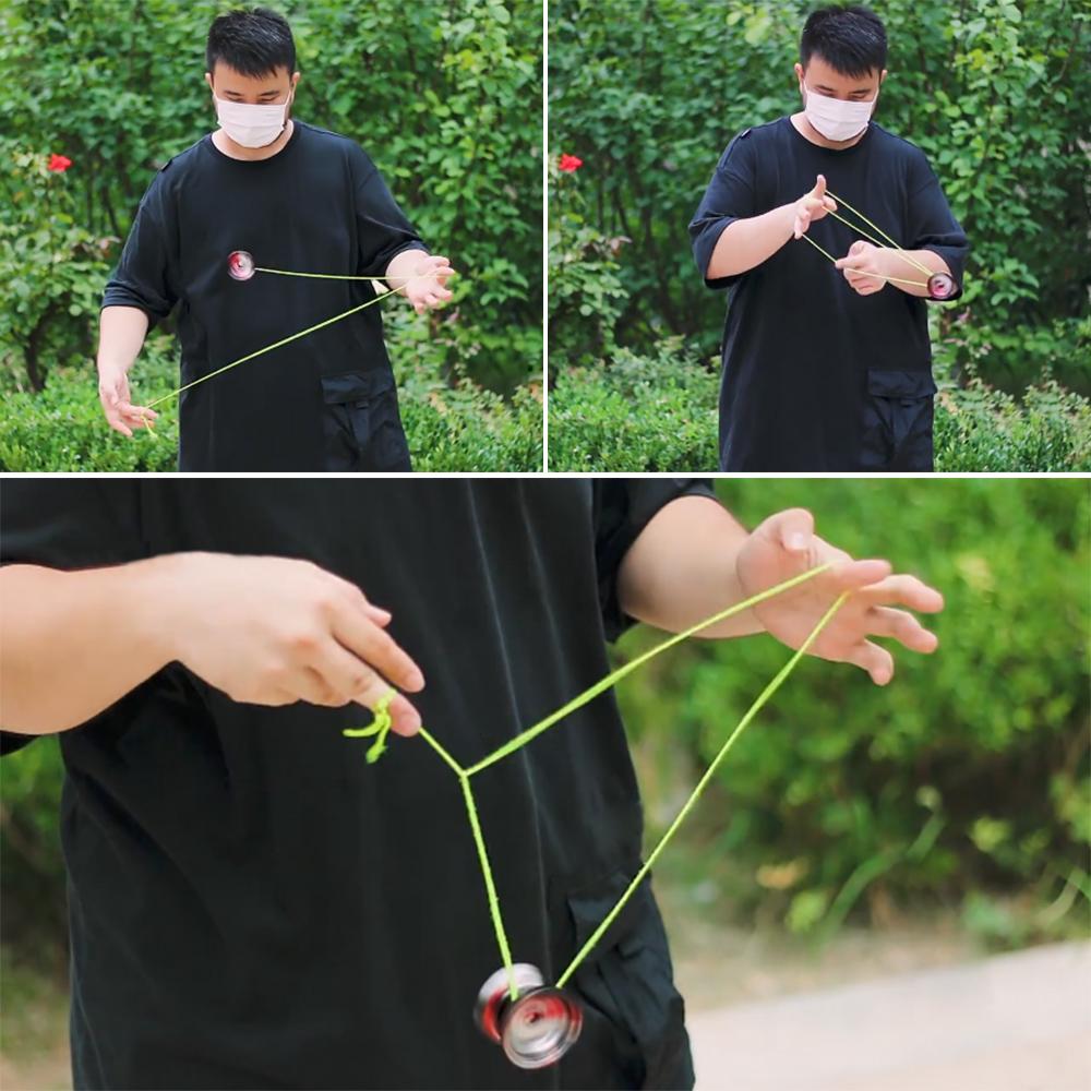 Профессиональный неотзывчивый мяч йо-йо из алюминиевого сплава для начинающих, продвинутых игроков