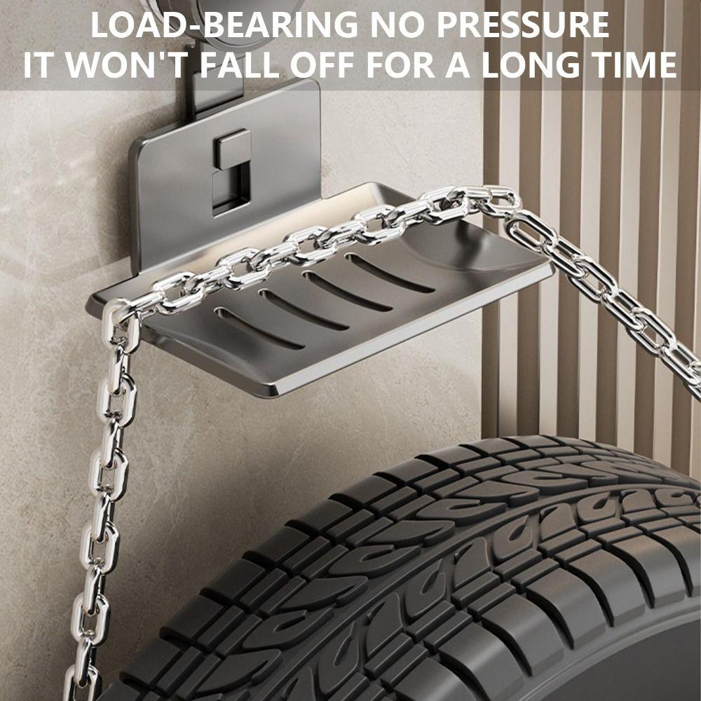 Wall-Mounted Soap Dish Suction Cup Soap Box High Quality Shower Soap Holder  Bathroom Accessories