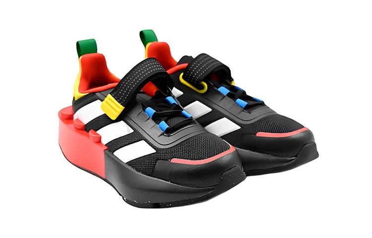 adidas Tech RNR LEGO Черный Основной Облачный Белый Красный GS HP5877