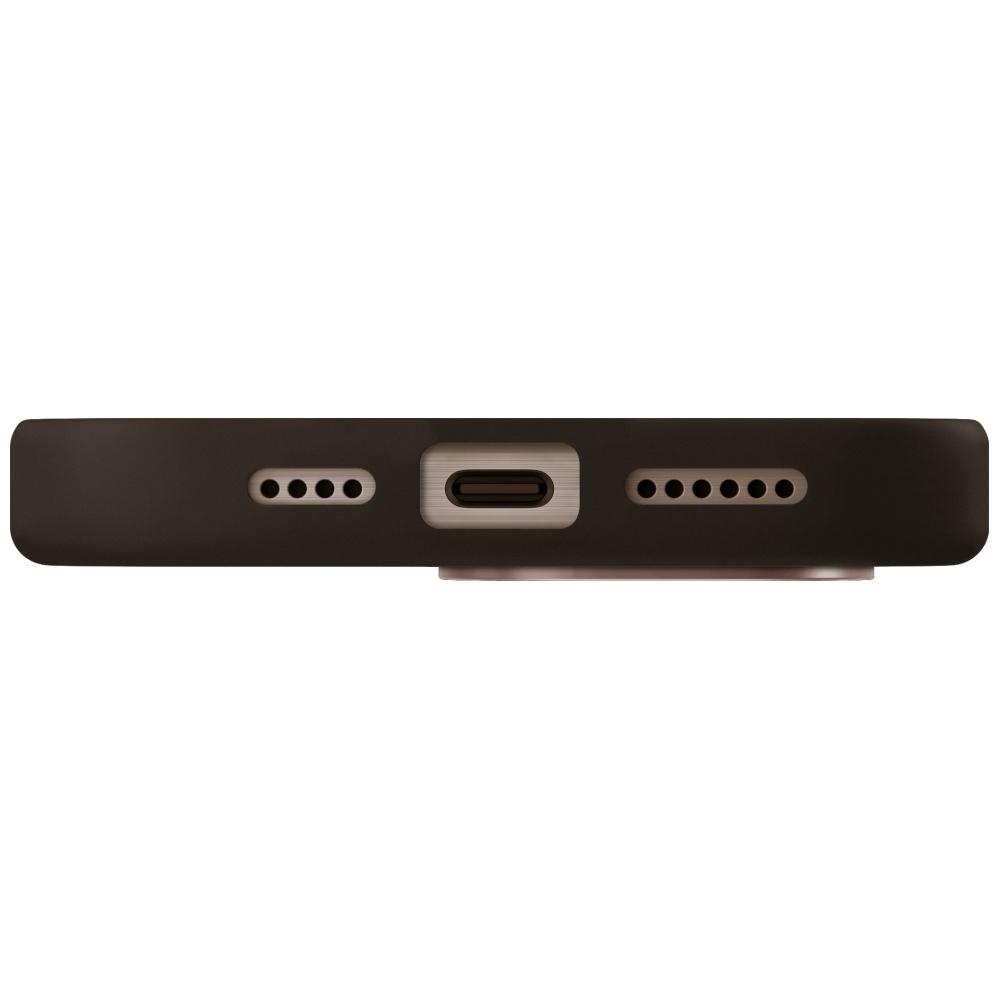 Etui do iPhone 16 Pro UNIQ Magclick Charging Brązowy