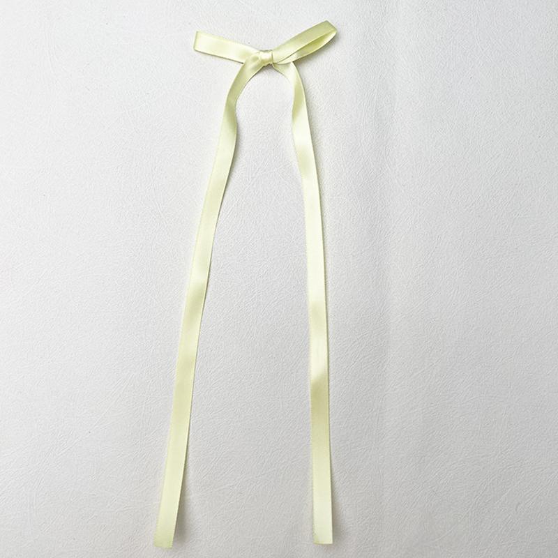 Заколка для волос в виде банта из ленты в корейском стиле, длинная заколка с кисточками, милый головной убор для женщин и девочек, модные аксессуары для волос для вечеринок