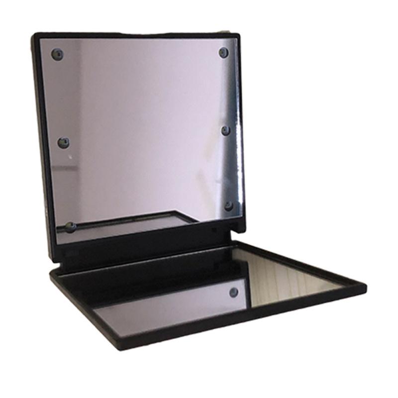 Складное светодиодное карманное зеркало