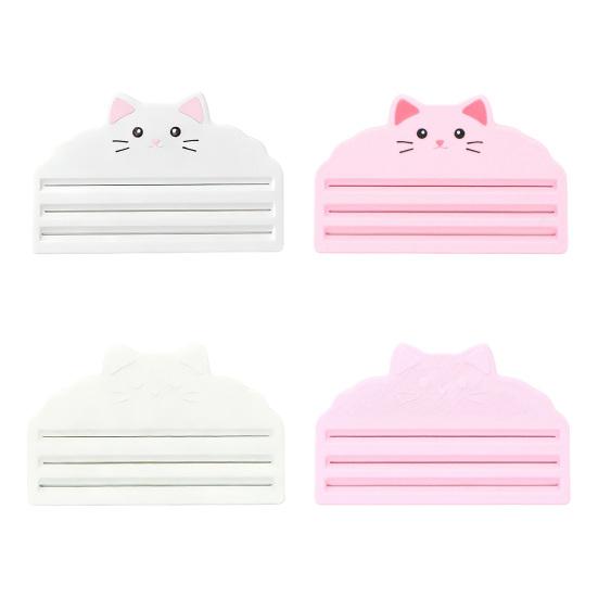 Выдавливатель для кошачьего корма 3 слота Скребок для палочек-лакомств для кошек Напечатанный на 3D-принтере Инструмент для кормления кошачьими снеками-полосками для пюре и жидких лакомств