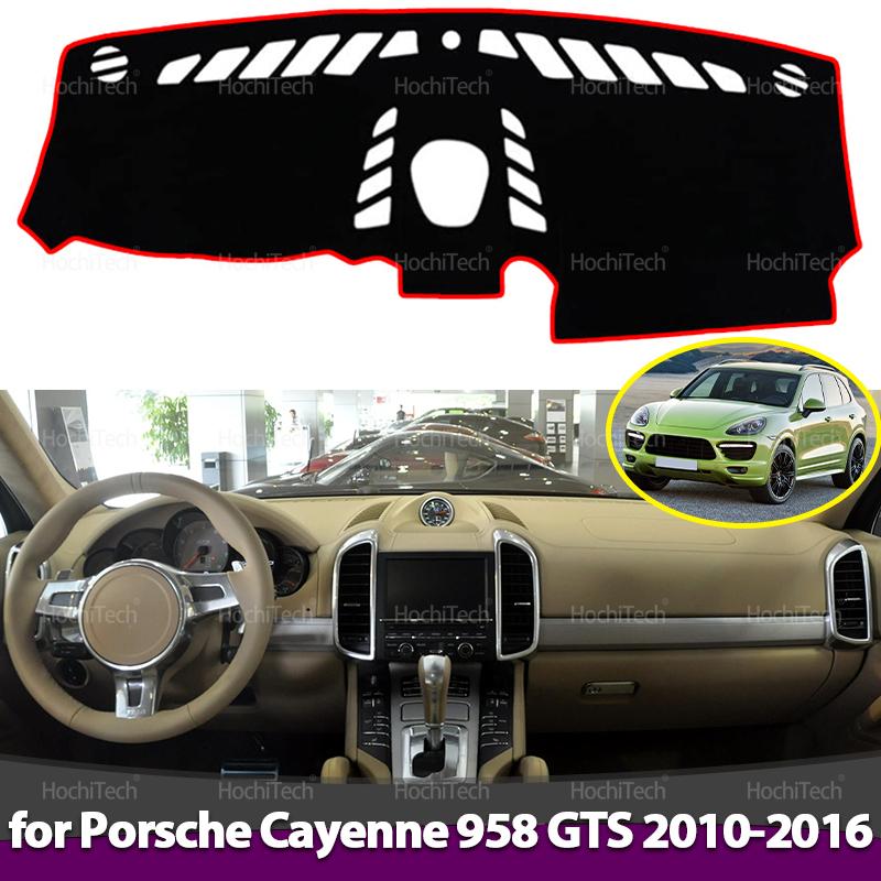 Dashboard Cover Board Anti-Slip Mat Protect Pad Car Sunshade Carpet Rug for Porsche Cayenne 958 GTS 2010 2011 2012 2013-2016