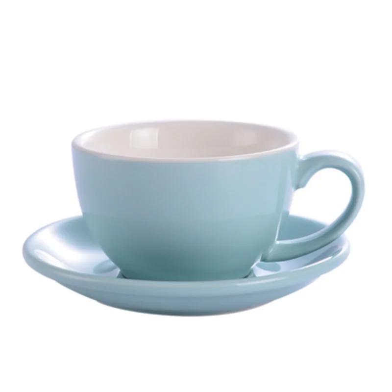 75ml/200ml Ceramic Mug Latte Art Cup With Saucer for Cappuccino Manual Brew Coffee Cup New Bone China for Coffee Shop Barista