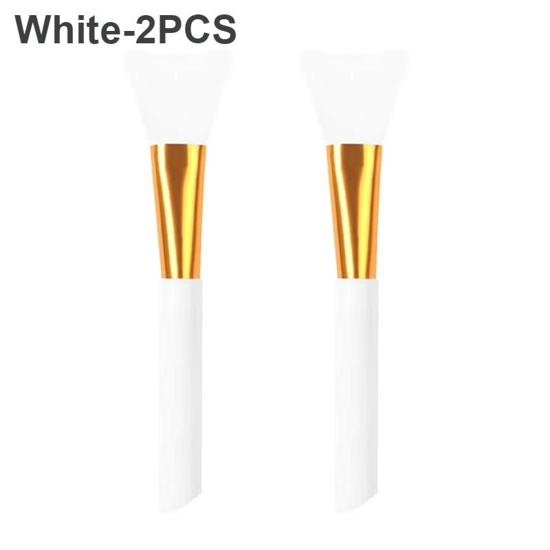 Силиконовая кисть для маски для лица Инструмент для ухода за кожей лица Мягкая кисть для нанесения глиняной пленки DIY Кисть для регулировки Наклонный хвостик Нанесение Инструменты для красоты лица