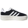 Adidas Женские кроссовки Gazelle Bold 'Black White' HQ6912