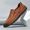 Popular Foreign Trade Large Size Leather Shoes Men's Leather Breathable Business Casual Men's Shoes Men's Loafers Driving Shoes
