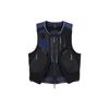 ISPA Series Zip Pocket Mesh Hollow Vest Unisex Outerwear Black FB2376-010