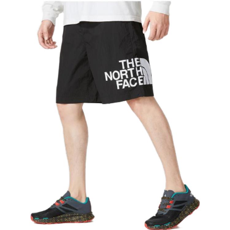 THE NORTH FACE Casual Shorts Men's Black Moderate 7WD7JK3XY