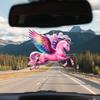 Подвеска Лошадь 2D Акриловая Реалистичная Декорация Лошади Рождественское Украшение с Петлей для Подвешивания Для Любителей Верховой Езды