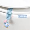 Toilet Lid Handle Detachable Seat Clip Toilet Holder Lifter Animal Shape Seat Toilet Accessories Toilet Seat Handle Tool