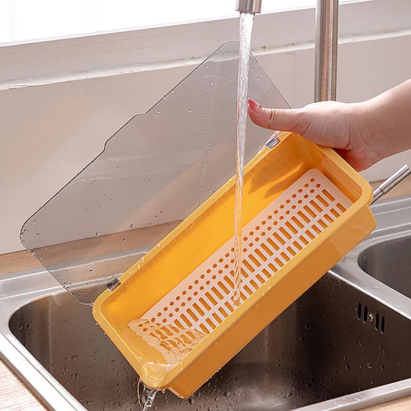 Подставка для хранения столовых приборов, органайзер для столовых приборов, ящик для хранения ложек и вилок, пластиковый контейнер, подставка для столовых приборов с крышкой и сушилкой