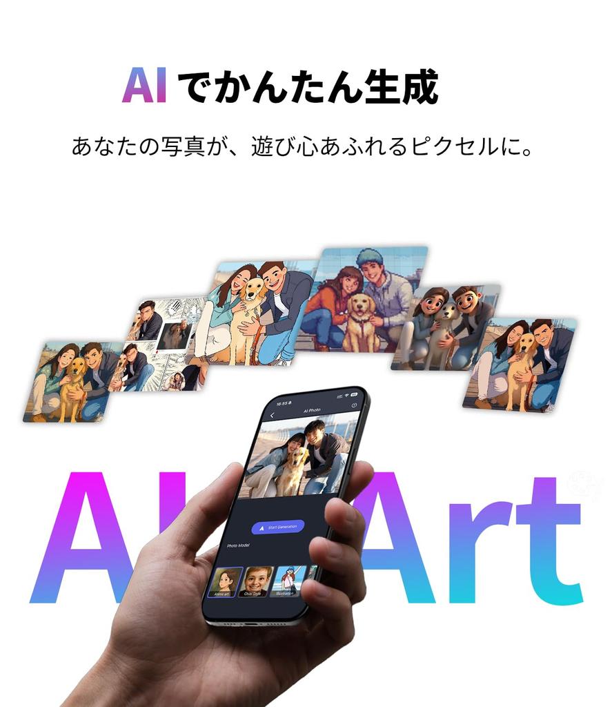 Divoom Times Frame Цифровая фоторамка Инновационный полупрозрачный дизайн с 500 Быстрыми 6 64 ГБ Full HD Дисплеем Divoom Специальный для фото и видео Идеальный подарок