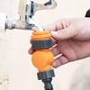 1pc Garden Plastic Hose Tap Adjustable Quick Connector For 13mm Hose Tube Garden Watering Fitting 180° Rotatable Fauce 917