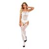 Sex Underwear Mesh Stockings Stockings Sexy Temptation Suspenders Hollow Crotch Jacquard One-piece Suit