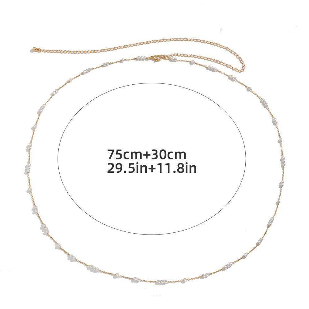 Retro Rhinestone Fashion Metal Simple Female Belt Sexy Waist Chain Korean Style Belt Dress Ornament