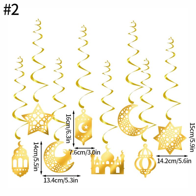 Ид Мубарак Подвесной Флаг Рамадан Баннер Ид Мубарак Настенное Украшение Подвеска Исламский Мусульманский Баннер Дом Сад Двор Подвесной Флаг